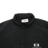 Logo Intarsia-regnjakke «Black» 681449TLO061000
