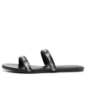 Logo-sandaler «Calf Black» 694999WCAE11090