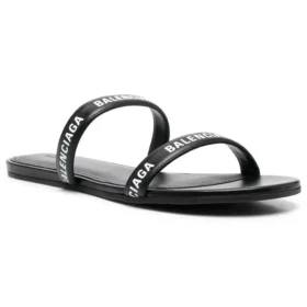 Logo-sandaler «Calf Black» 694999WCAE11090