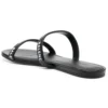 Logo-sandaler «Calf Black» 694999WCAE11090