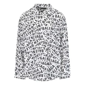 Logo Strips Minimal-skjorte «White» 681812TML219040