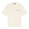 Logo-T-skjorte, medium passform «Beige» 612966TMVF49069
