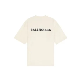 Logo-T-skjorte, medium passform «Beige» 612966TMVF49069