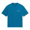 Logo-T-skjorte, medium passform «Blue» 612966TLVB99567