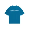 Logo-T-skjorte, medium passform «Blue» 612966TLVB99567
