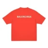 Logo-T-skjorte, medium passform «Bright Red» 612966TMVF43168