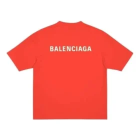 Logo-T-skjorte, medium passform «Bright Red» 612966TMVF43168