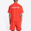Logo-T-skjorte, medium passform «Bright Red» 612966TMVF43168