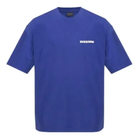 Logo-T-skjorte, medium passform «Indigo» 612966TLVB34388
