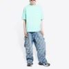 Logo-T-skjorte, medium passform «Mint Tint» 612966TLVB93062