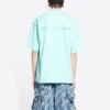 Logo-T-skjorte, medium passform «Mint Tint» 612966TLVB93062