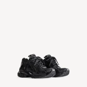 Løpesneakers for menn i svart Løpesneakers for menn i svart