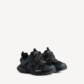 Løpesneakers for menn i svart