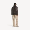 Løse cargo-bukser for damer i beige