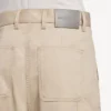 Løse cargo-bukser for damer i beige