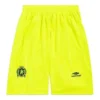 Løse fotballshorts «Neon Yellow» 777709TPVW47110