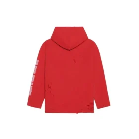 Maison Balenciaga kort hettegensere «Cardi Red» 670946-TLVJ3-6441 Maison Balenciaga kort hettegensere «Cardi Red» 670946-TLVJ3-6441
