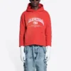 Maison Balenciaga kort hettegensere «Cardi Red» 670946-TLVJ3-6441