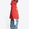 Maison Balenciaga kort hettegensere «Cardi Red» 670946-TLVJ3-6441