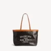 Medium totebag for kvinner i svart