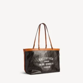 Medium totebag for kvinner i svart