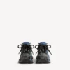Men’s gradient mesh sneaker in black/blue/gray