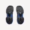 Men’s gradient mesh sneaker in black/blue/gray