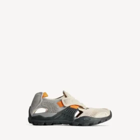 Men’s hiking sandals in grey/beige/orange/black