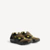 Men’s hiking sneaker in taupe/svart/neongul
