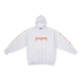 Metallica-hettegenser i oversized-passform «Dirty White Orange» 697879TMV890901