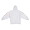 Metallica-hettegenser i oversized-passform «Dirty White Orange» 697879TMV890901