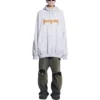 Metallica-hettegenser i oversized-passform «Dirty White Orange» 697879TMV890901