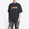 Metallica kortærmet T-skjorte i oversized-passform «Black Orange» 694576TMV881055