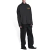 Metallica langermet skjorte, oversized passform «Black Orange» 699053TYB181000