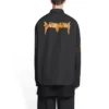 Metallica langermet skjorte, oversized passform «Black Orange» 699053TYB181000