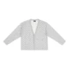 Mini Allover Logo Cardigan «Light Grey White» 699822T32331461