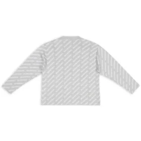 Mini Allover Logo Cardigan «Light Grey White» 699822T32331461