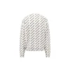 Mini Allover Logo-genser «White Black» 736247T32339054