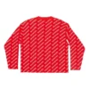 Mini-cardigan med logo over hele «Red White» 699822T32336090