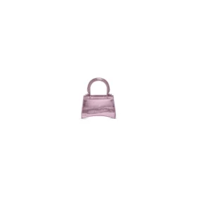 Mini Hourglass-veske med håndtak «Lilac» 664676-1S4NY-5304