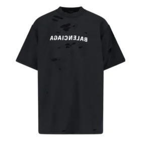 Mirror Balenciaga Inside Out T-skjorte «Black White» 720198TQVP31569