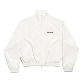 Mirror Balenciaga Regular treningsjakke «White» 790745TPQ389000