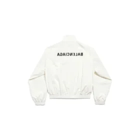 Mirror Balenciaga Regular treningsjakke «White» 790745TPQ389000