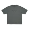 Mirror Balenciaga T-skjorte, medium passform «Grey» 612966TNVR21242