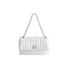 Monaco medium kjedeveske, vattert «Off White» 7659452AASE9106