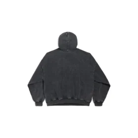 Montaigne-hettegenser i stor passform «Black Faded» 803265TRVN21048