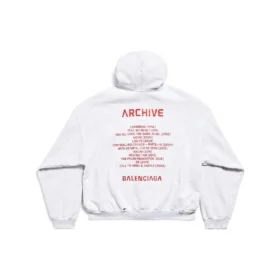 Music Archive Series Connected Zip Up Medium Fit Hettegensere «Light Grey Red» 744457TQVA61561