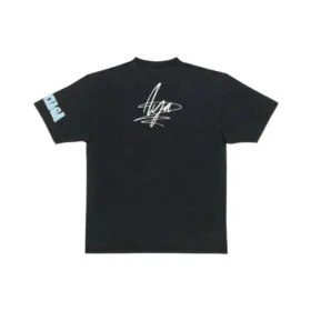 Music Aya Nakamura Merch T-skjorte Large Fit «Black» 641655TMV861055