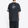 Music Aya Nakamura Merch T-skjorte Large Fit «Black» 641655TMV861055