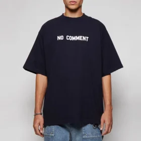 No Comment bomulls-T-skjorte «Navy» 684155TLVG33967